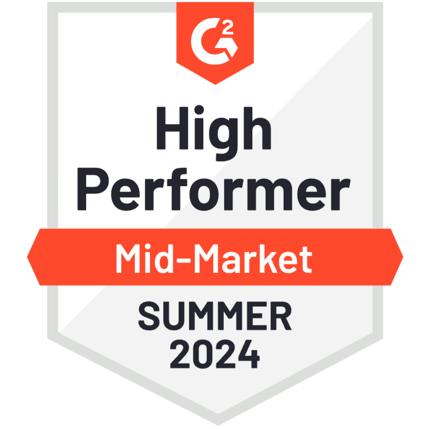 G2 High Performer Mid Market Summer 2024